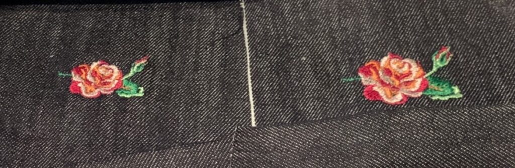 デジタル刺しゅうミシン どこまで細かく刺繍できるか検証してみた イノヴィスnx2700d ファブテラスいわて