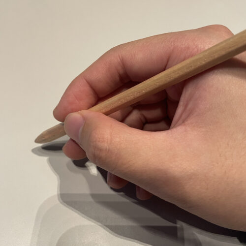 3Dプリンタで鉛筆用グリップ作ってみた