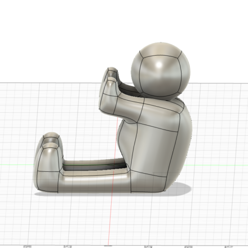 人が支えるスマホスタンド！